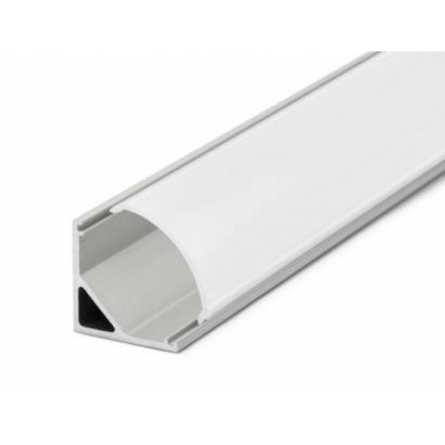 Image of LEDmaster Sarok aluprofil, íves opál fedéllel
