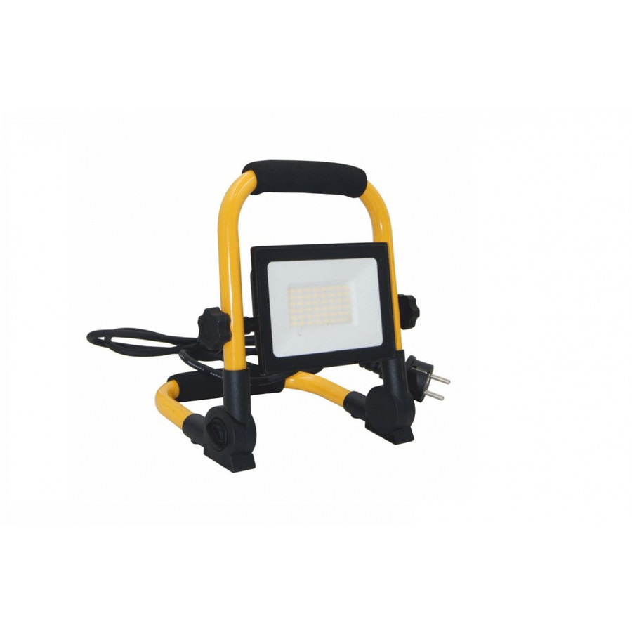 Image of EcoLight 100 W-os natúrfehér hordozható LED reflektor