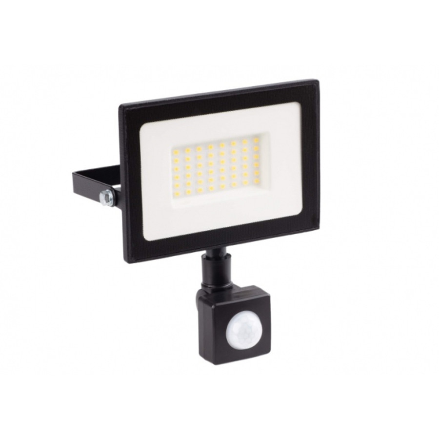EcoLight 50 W-os natúrfehér mozgásérzékelős LED reflektor EcoLight 50 W-os natúrfehér mozgásérzékelős LED reflektor