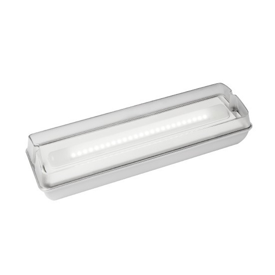 Image of NORMALUX EUROPRISMA LED 1W 1h 200lm 5700K (hidegfehér) IP65 készenléti biztonsági vészvilágítás, piktogram nélkül
