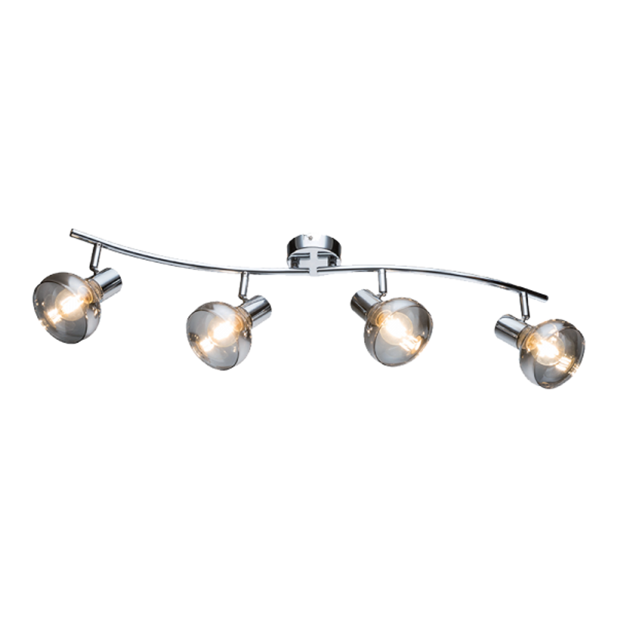 Image of ADDY CHROME Spotlámpa 4xE14