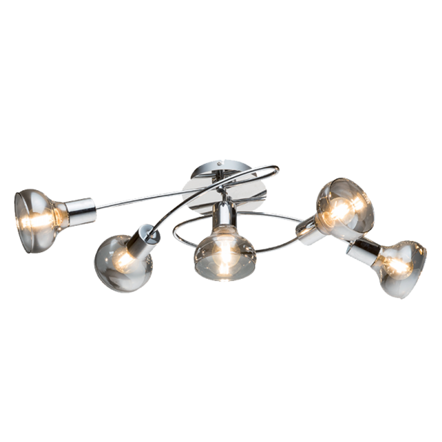 Image of ADDY CHROME Spotlámpa 5xE14