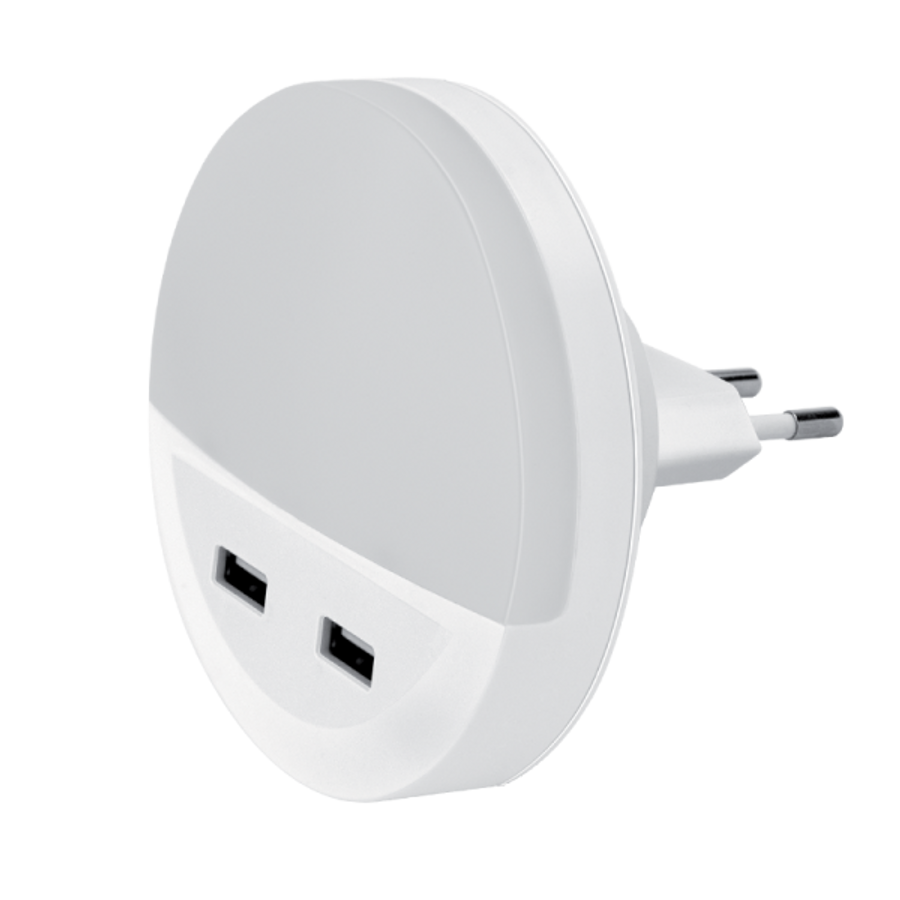 Image of LED éjszakai fény USB töltővel