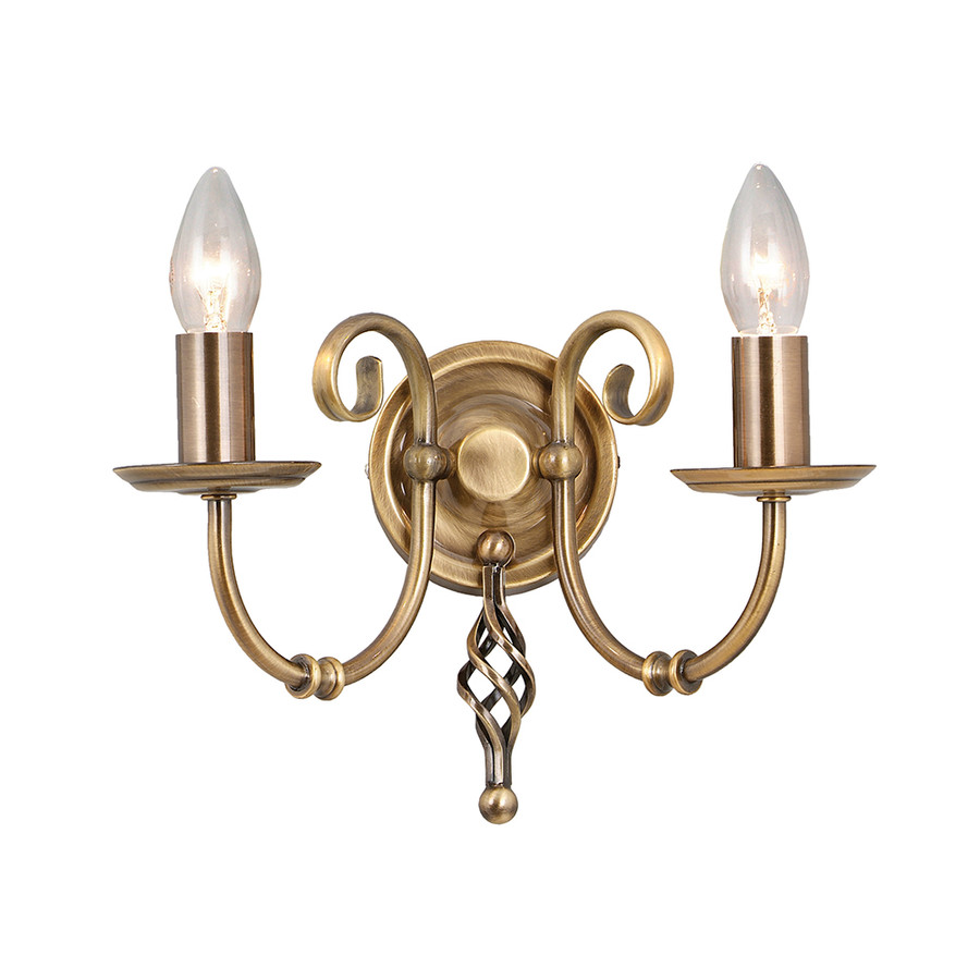 Image of ELSTEAD Artisan 2Lt fali lámpa bronz