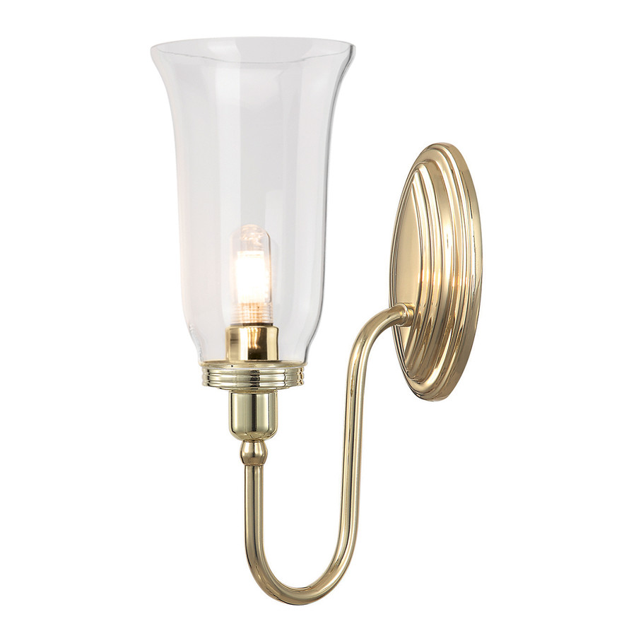 Image of ELSTEAD Bathroom Blake2 csiszolt bronz fali lámpa