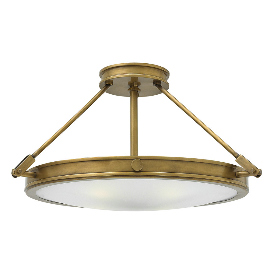 Image of Elstead Collier Medium Semi-Flush mennyezeti