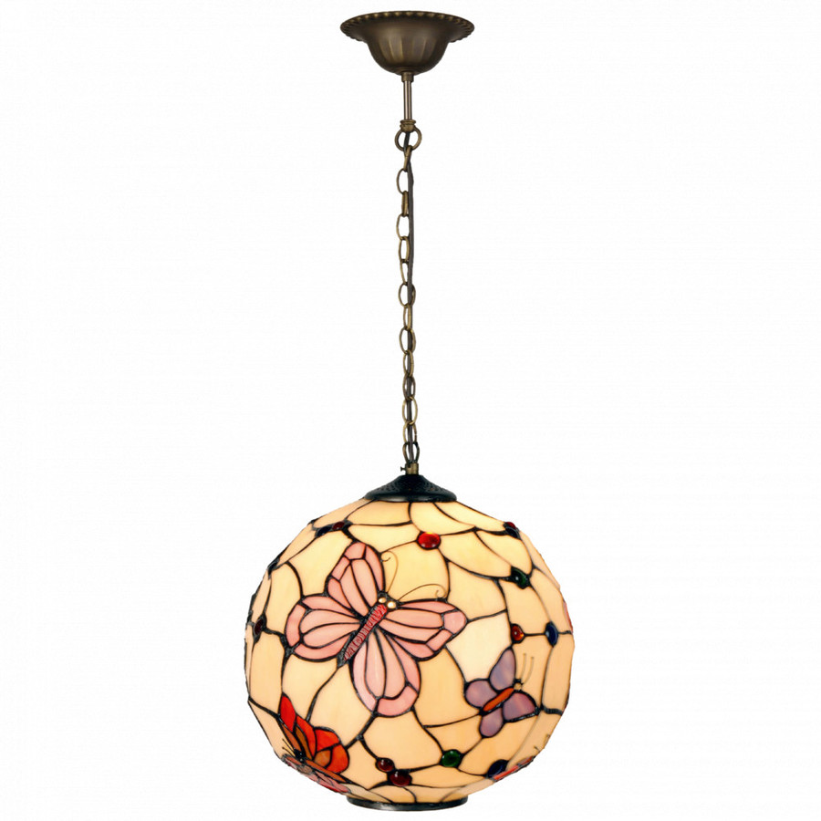 Image of Filamentled Leeds Globe Tiffany függeszték 1x60W