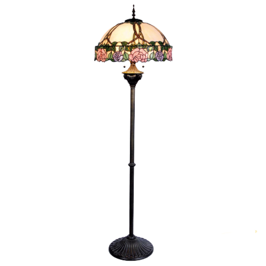 Image of Filamentled Rose Tiffany álló lámpa 164cm