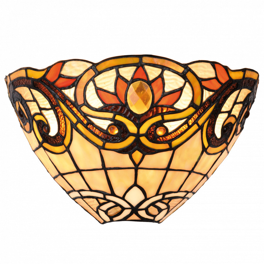 Image of Filamentled Taunton Tiffany fali lámpa