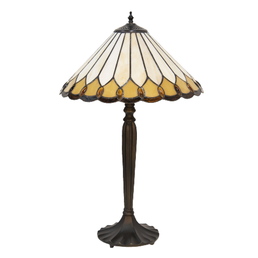 Image of Filamentled Trent L Tiffany asztali lámpa 2x60W