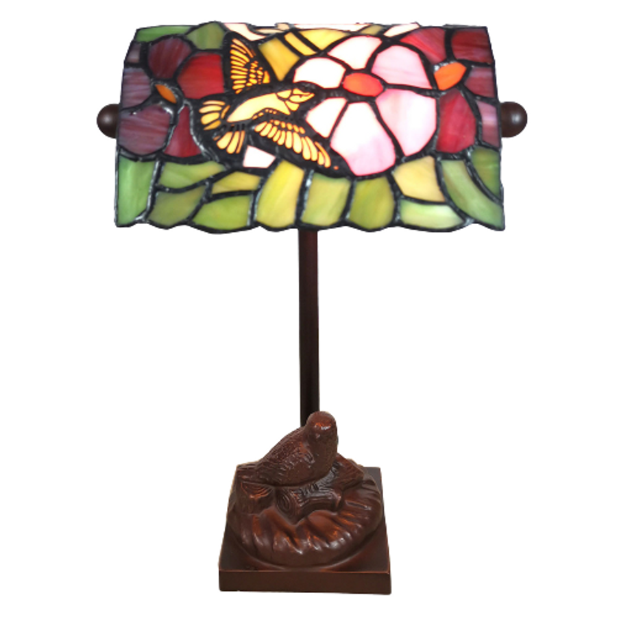 Image of Filamentled Bird Tiffany asztali lámpa 1x25W