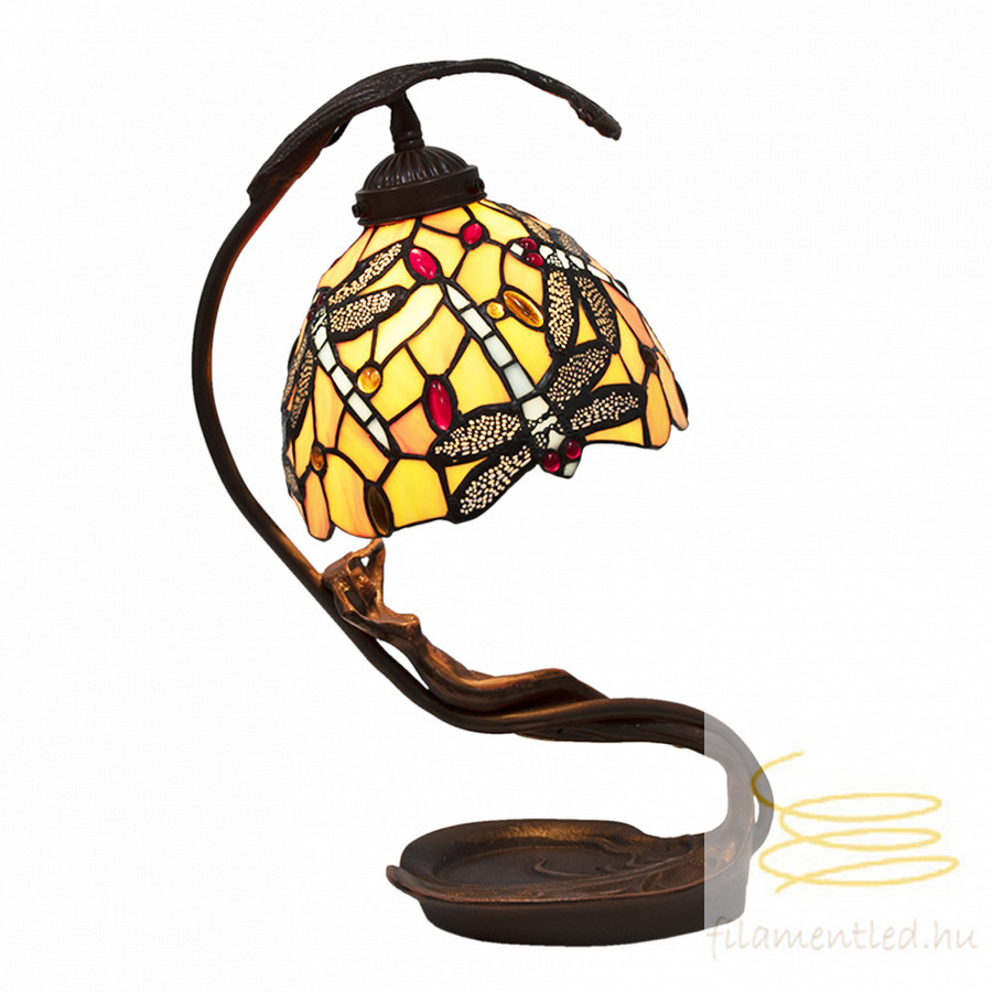 Image of Filamentled Dragonfly Y Tiffany asztali lámpa