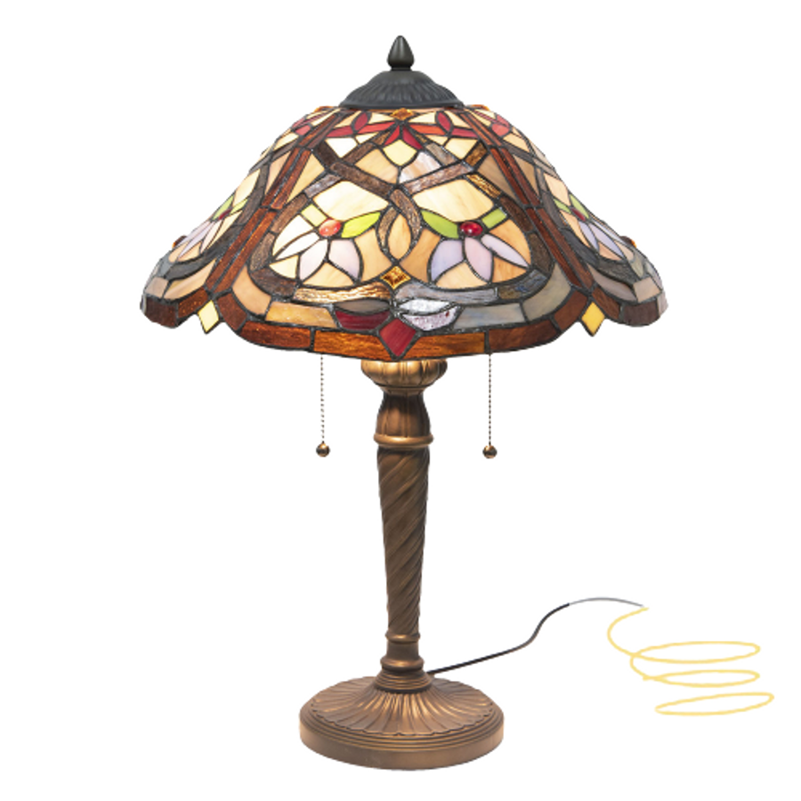 Image of Filamentled Glapwel Tiffany asztali lámpa