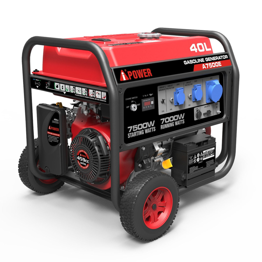 Image of A-iPower A-7500E benzines generátor 7,5 kW