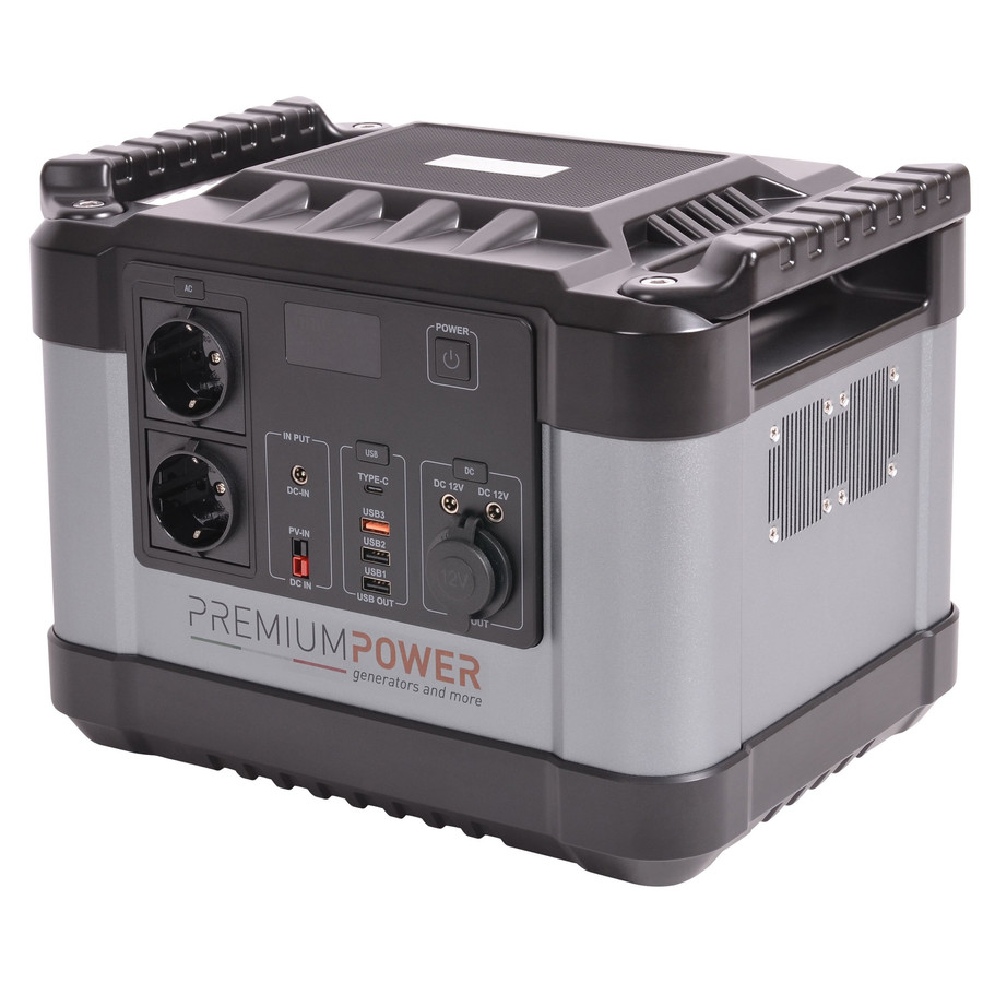 Image of Premium Power PB1000 hordozható energia tároló 300Ah -1000W