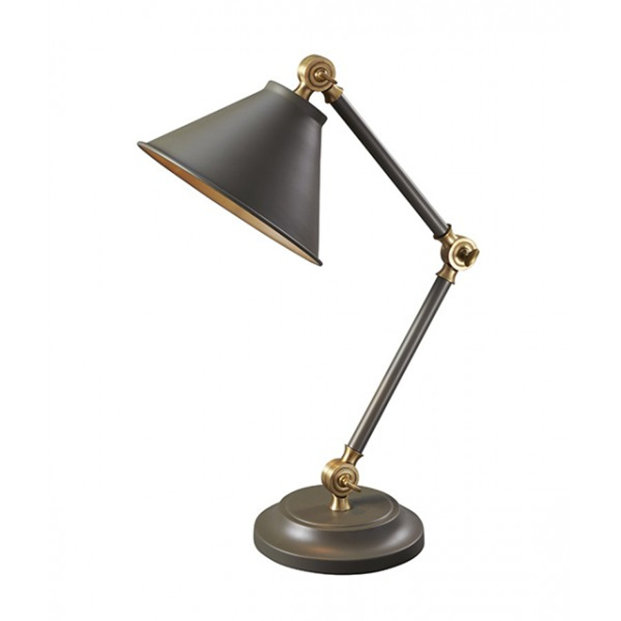 Image of Elstead Provence Element Grey/Aged Brass asztali lámpa