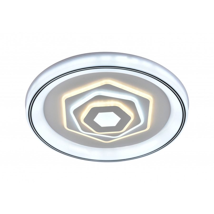 Image of Lucero Evelin 110 W-os LED távirányítós és mobil applikációval vezérelhető mennyezeti lámpa