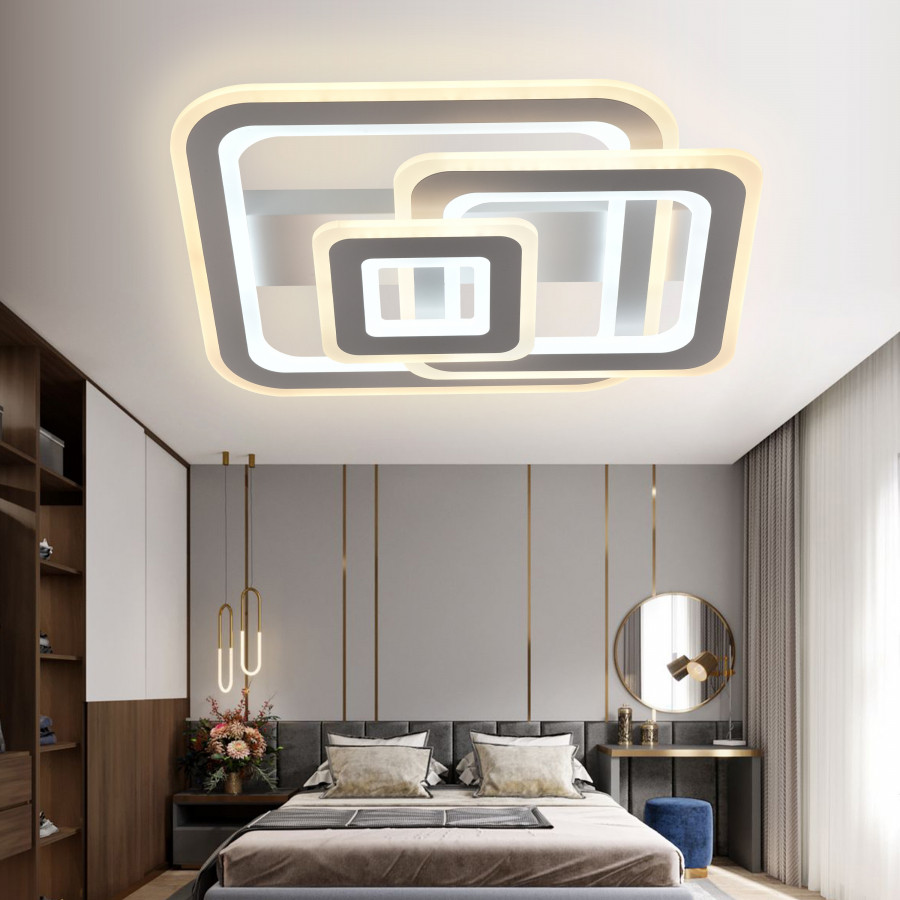 Image of Lucero Marshall 140 W-os LED távirányítós és mobil applikációval vezérelhető mennyezeti lámpa