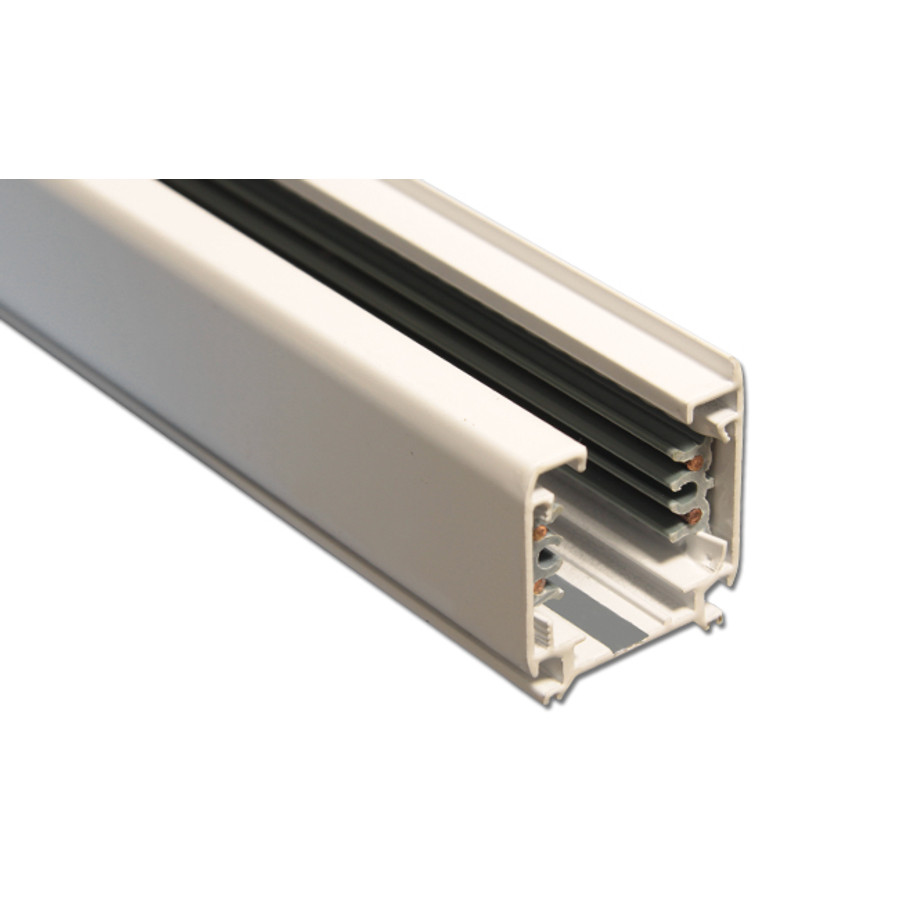 Image of MasterLED 3 fázisú fehér felületre szerelhető sín 1 méter hosszú