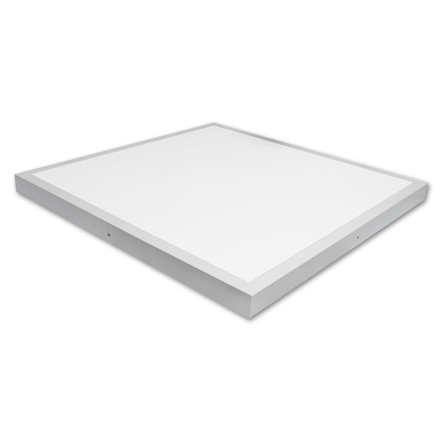 Image of MasterLED 40 W-os szögletes 60x60 cm natúr fehér, fehér színű led panel