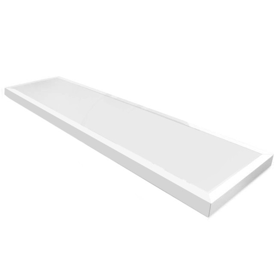 Image of LED panel 60 W-os, falonkívűli középfehér 30x120 cm kerettel, 4800 lm