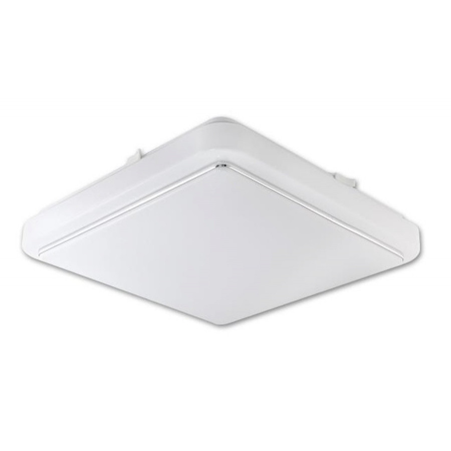 Image of MasterLED Auris 24 W-os négyzet alakú natúrfehér mennyezeti lámpa