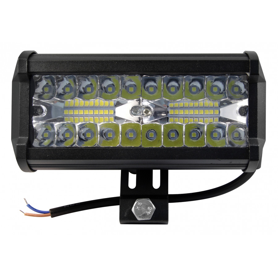 Image of MasterLED Téglalap alakú, hideg fehér színhőmérsékletű, 120 W-os munkalámpa/Off-Road terepjáró lámpa