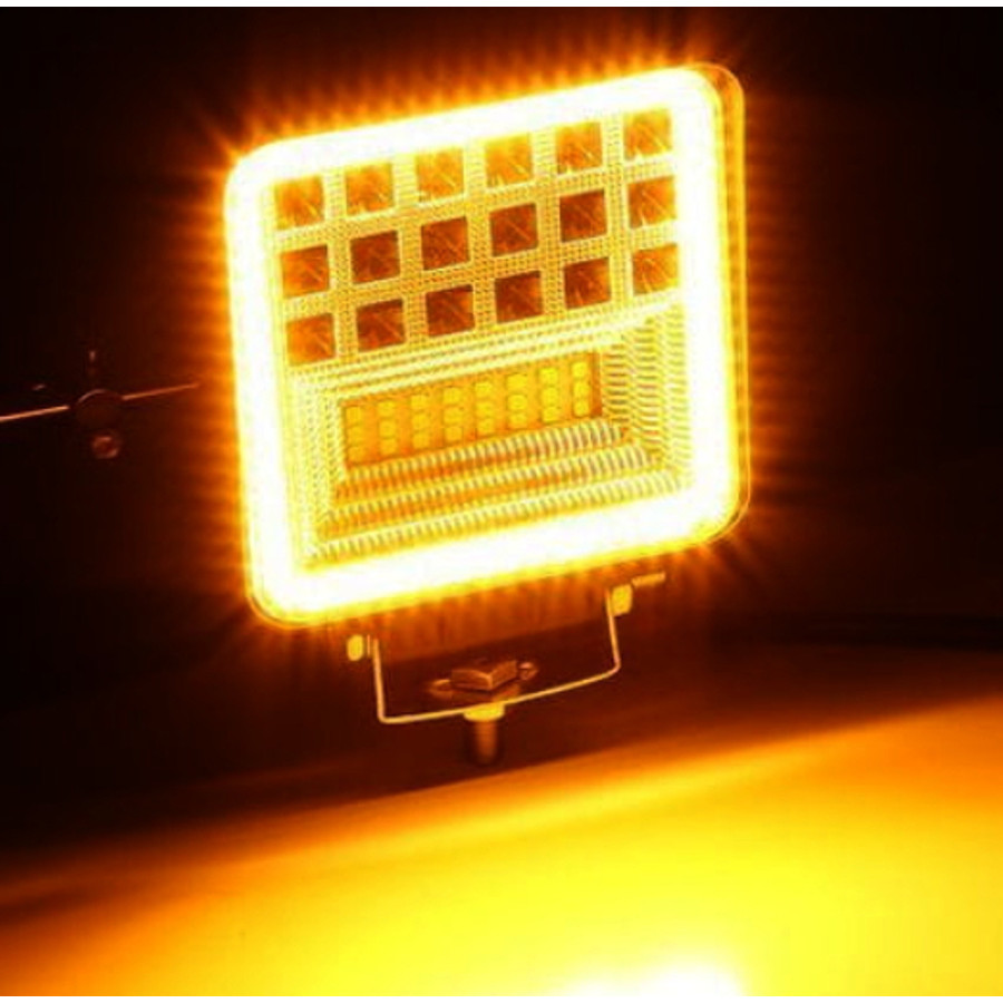 Image of MasterLED 126 W-os munkalámpa narancssárga irányjelzővel
