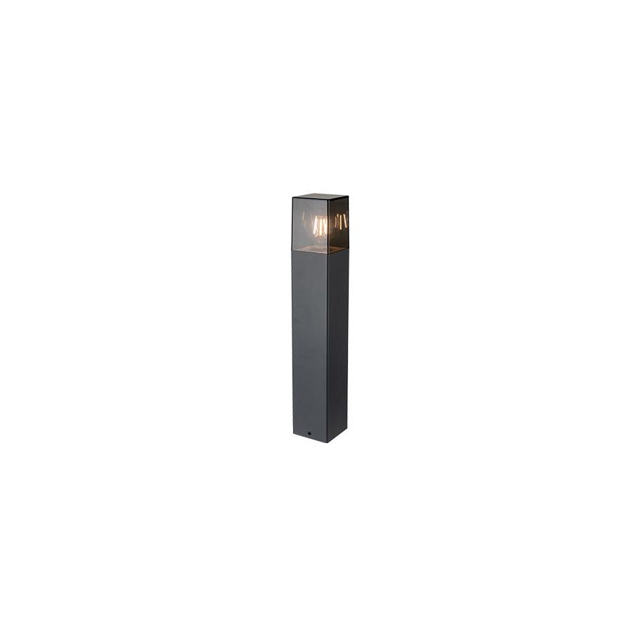 Image of MasterLED Denver kerti 50 cm-es fekete színű állólámpa, E27-es foglalattal