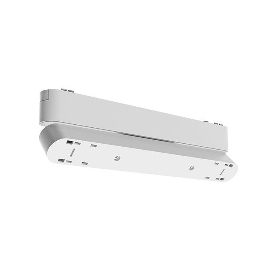 Image of MasterLED LUXO Mágneses lámparendszer aljzat, fehér színben 48V, Linea 12 W-os lámpához