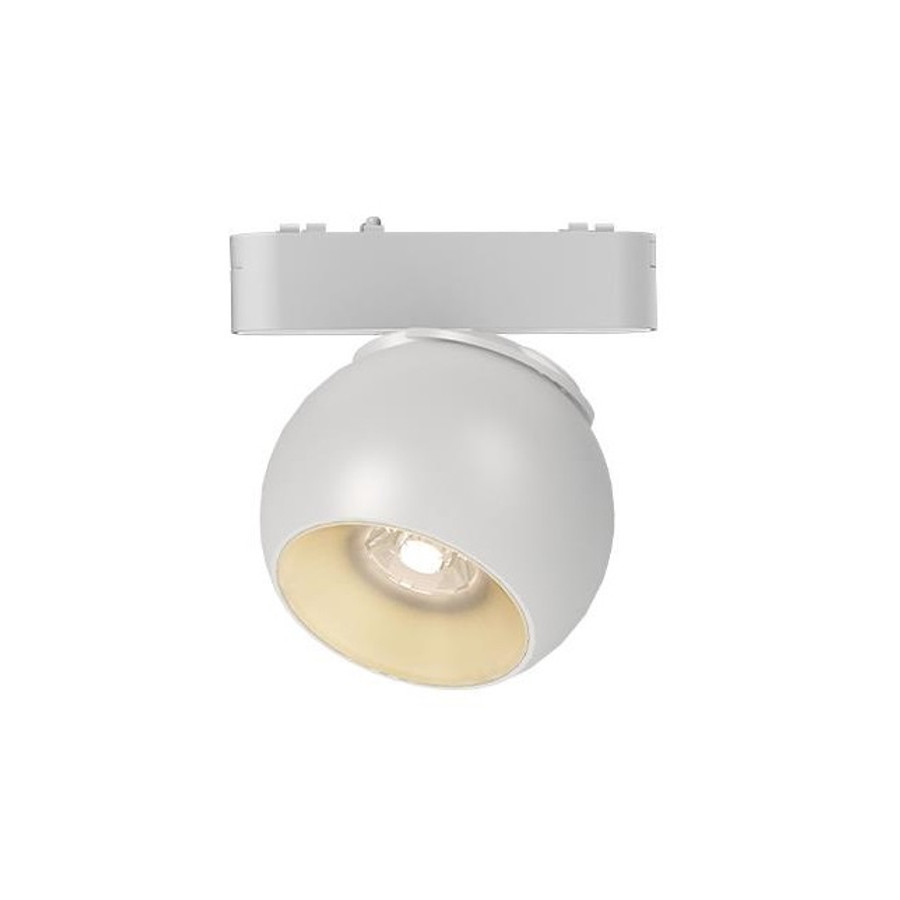Image of MasterLED LUXO Mars 10-W-os fehér mágneses sínes lámpa, 4000K, 48V