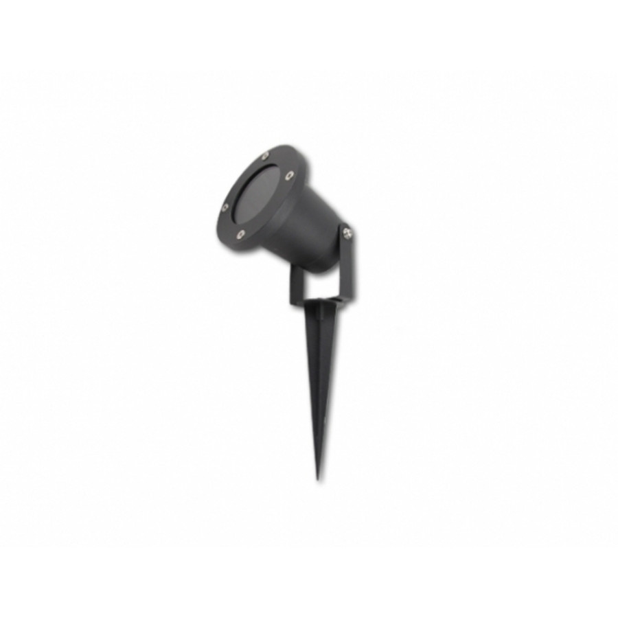 Image of MasterLED Leszúrható, fekete kerti lámpatest, cserélhető fényforrással