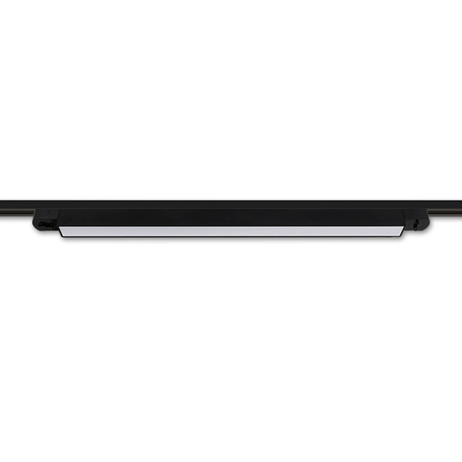 Image of MasterLED Mondi 30W-os natúr fehér, matt fekete sínbe szerelhető lámpa
