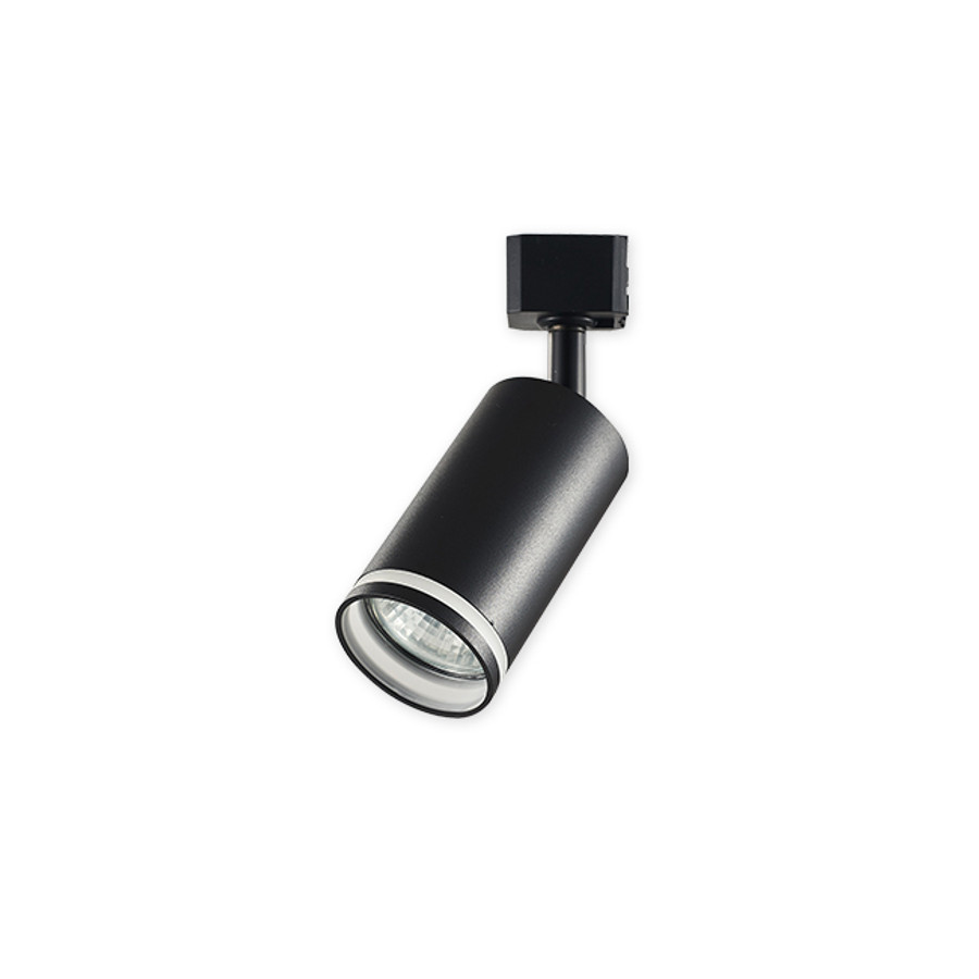 Image of MasterLED Ring fekete sínre szerehető lámpa keret, GU10-es foglalattal