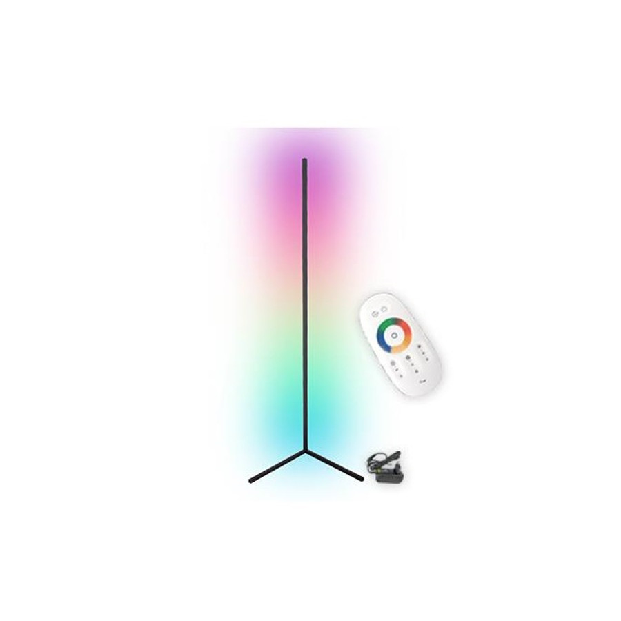 Image of MasterLED RGB 140 cm-es, fekete színű állólámpa