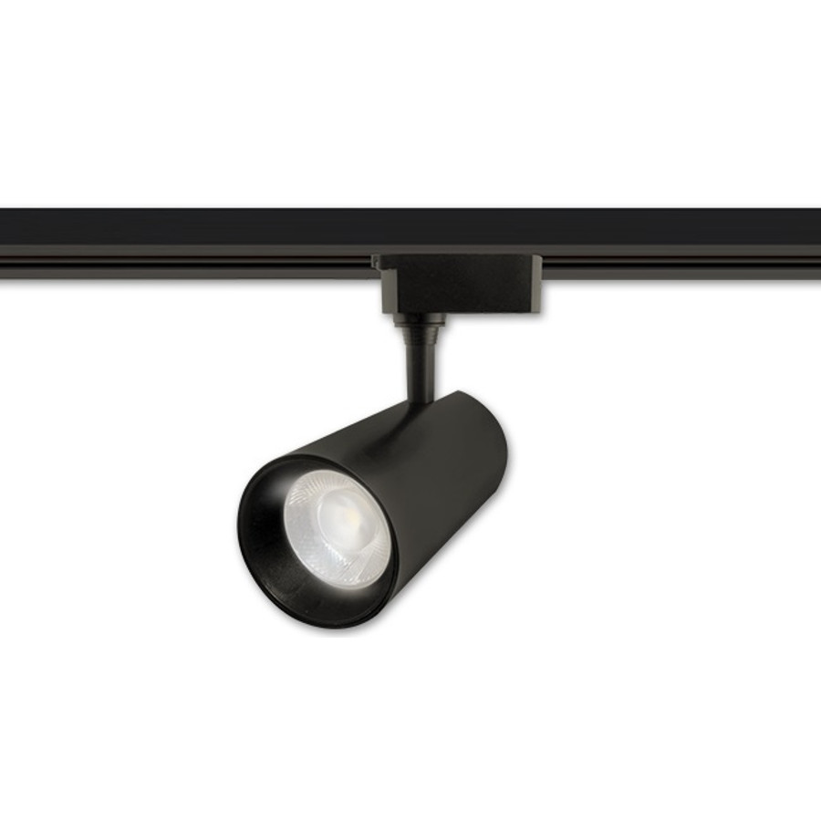 Image of MasterLED Piko sínre szerelhető 30 W-os 4000K fekete színű, natúr fehér lámpa