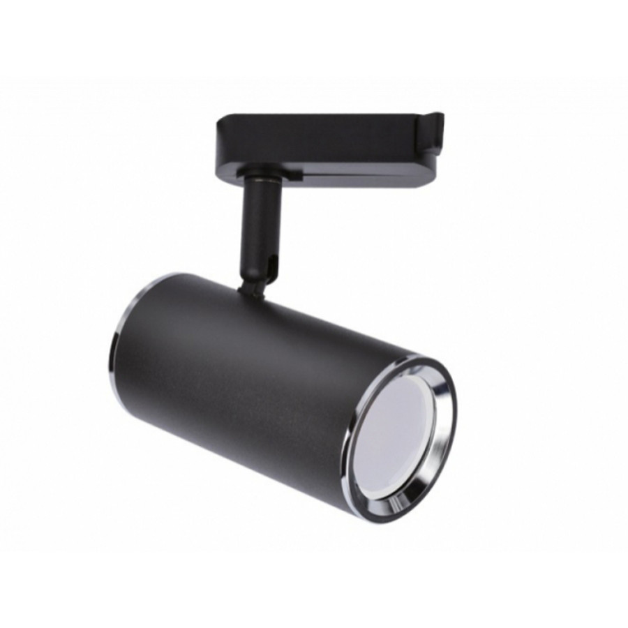 Image of Strühm Megan 124x54 mm fekete, sínre szerelhető lámpa, GU10-es foglalattal