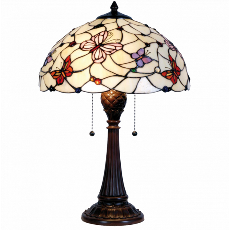 Image of Filamentled Leeds Tiffany asztali lámpa