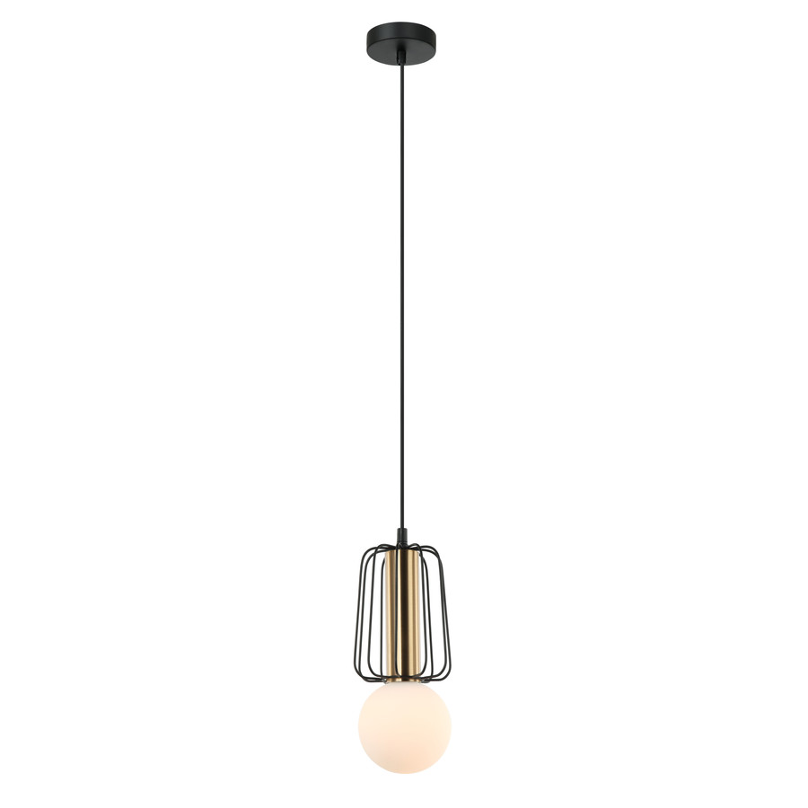 Image of FEDRA függeszték 25W fekete,bronz