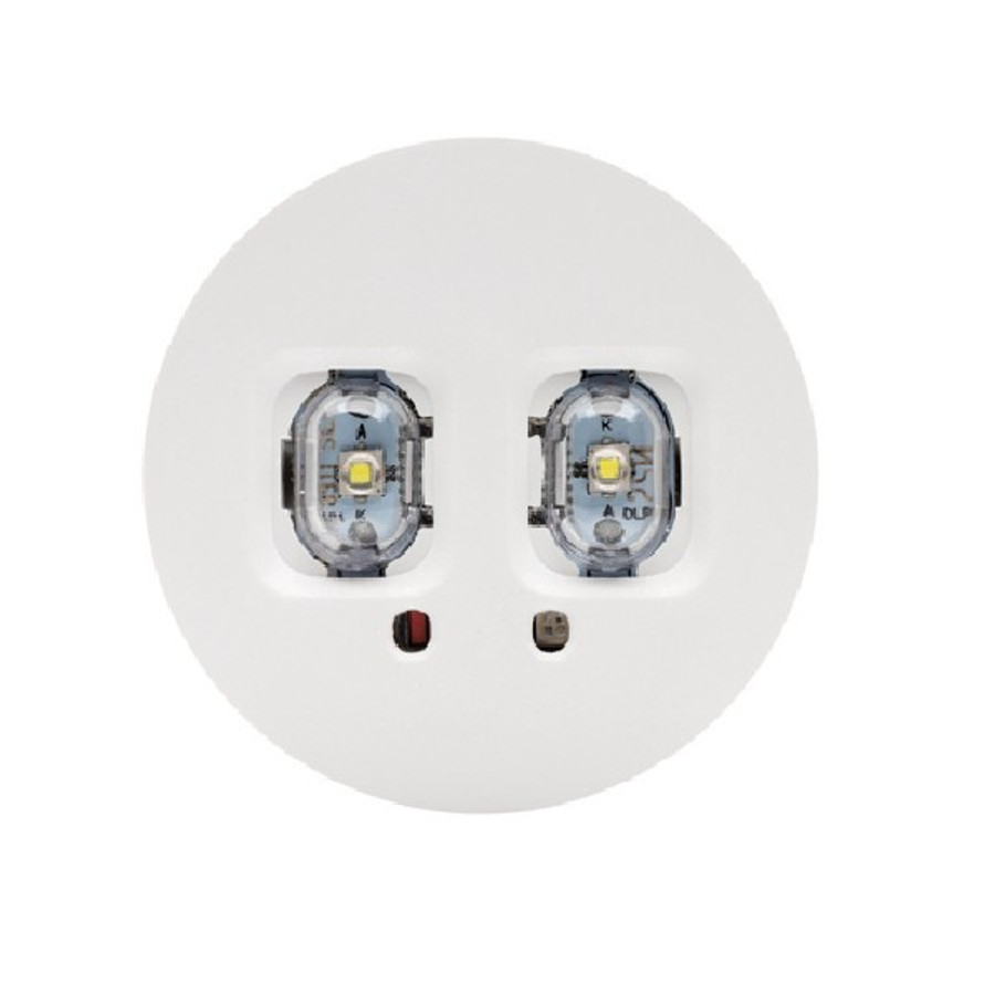 Image of NORMALUX VIA LED 1W 1h 205lm 5700K (hidegfehér) IP40 süllyesztett biztonsági világító készenléti folyosó optikával
