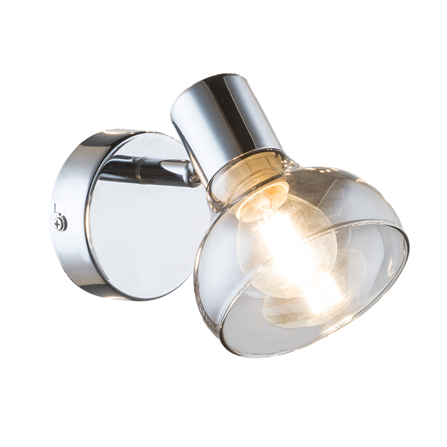 Image of Addy Chrome Fali lámpa 1xE14