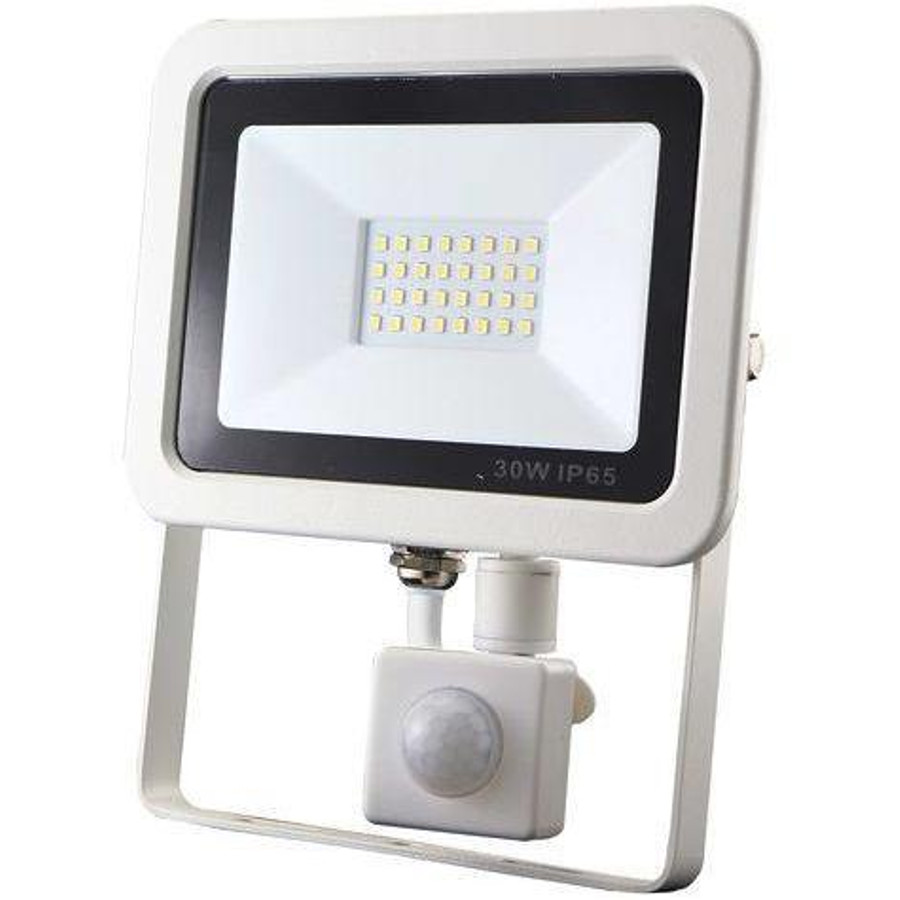 LED slim reflektor 30W mozgásérzékelővel 3000K
