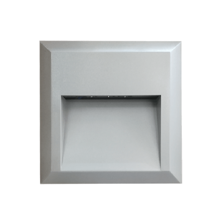 GRF52 LED kültéri homlokzat lámpa 1,5W 4000K IP65 szürke GRF52 LED kültéri homlokzat lámpa 1,5W 4000K IP65 szürke
