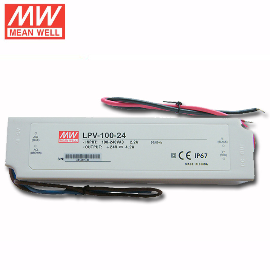 Image of Meanwell LPV-100-24 IP67