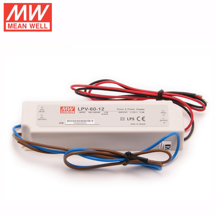 Meanwell LPV-60-12 IP67 Meanwell LPV-60-12 IP67