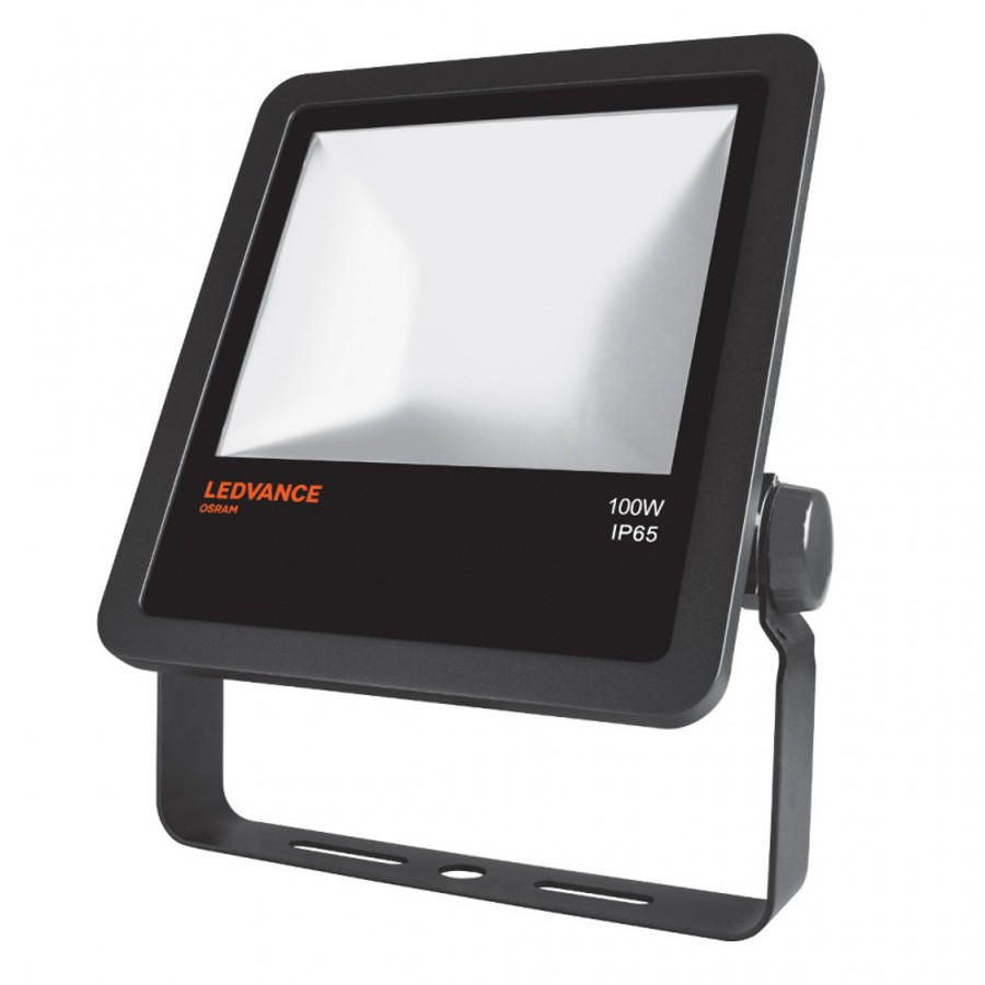 Image of LED Reflektor OSRAM, 100W, 4000K - középfehér, IP65, black