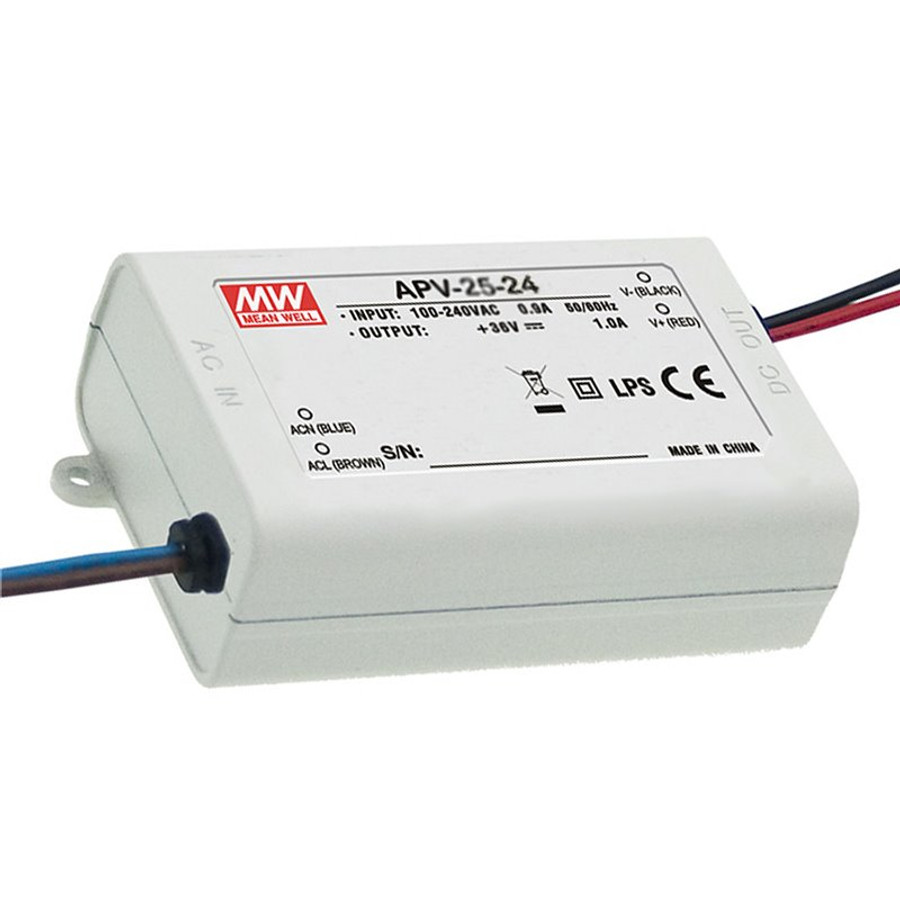 Image of Meanwell beltéri trafó APV-25-24 25W 24V