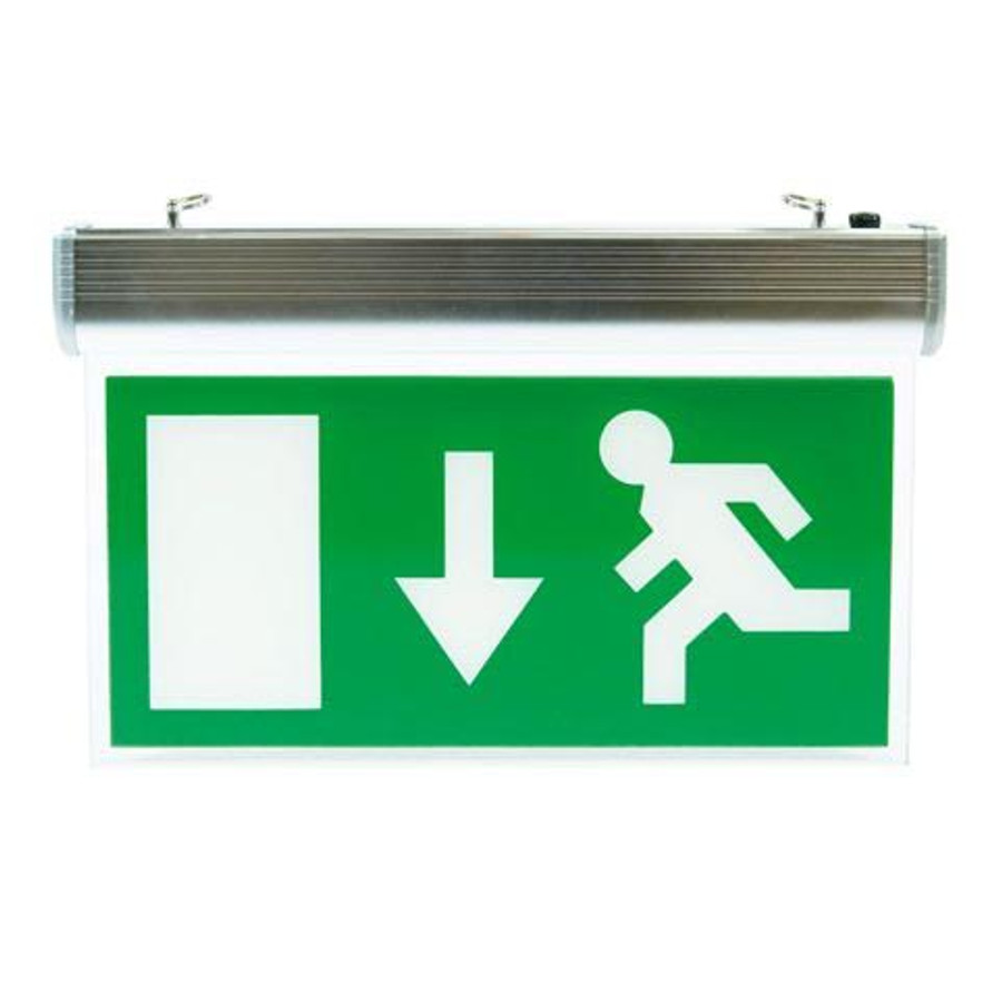 LIEX Exit lámpa, függeszthető - választható matricával LIEX Exit lámpa, függeszthető - választható matricával