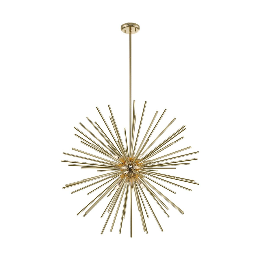 Image of Zuma Line Pendant URCHIN P0491-09C-F7DY 9xG9 gold