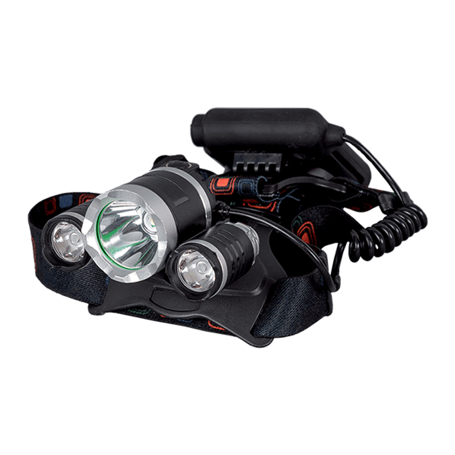 Image of FEJLÁMPA E-3645 1xXML T6 + 2xCREE XPE